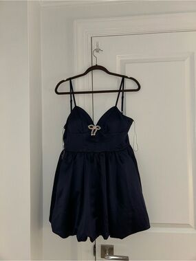 Beautiful blue mini dress